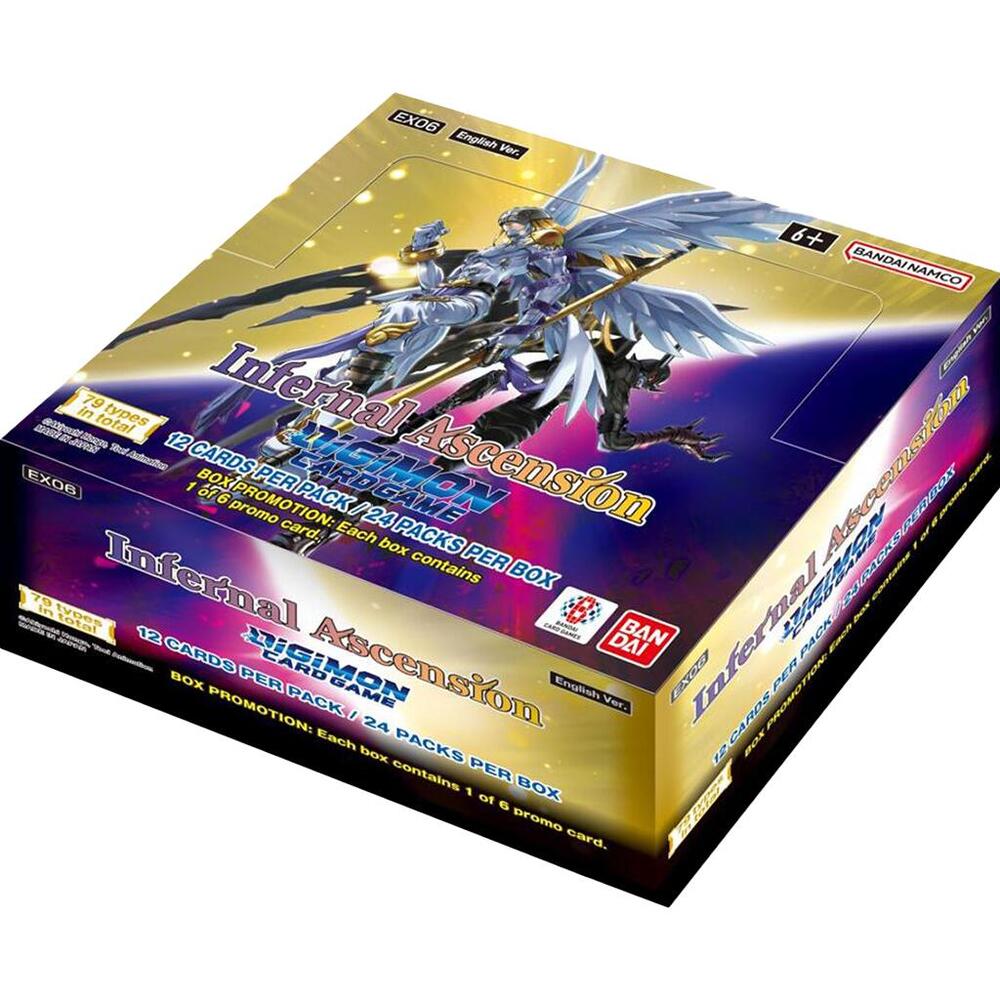 Digimon Card Game: EX-06 Theme Booster Infernal Ascension