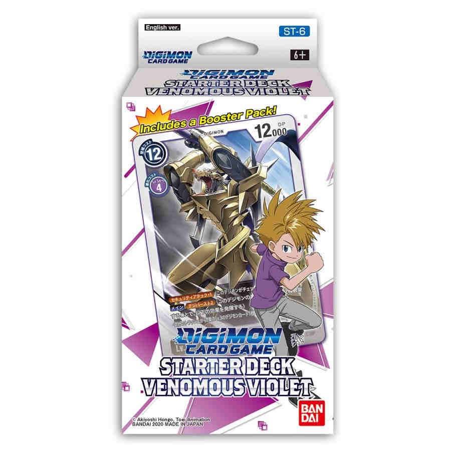 Digimon Card Game: ST-06 Starter Deck Venomous Violet
