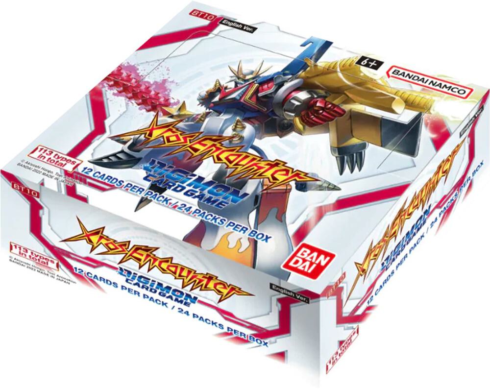 Digimon Card Game: BT-10 Xros Encounter Booster Box