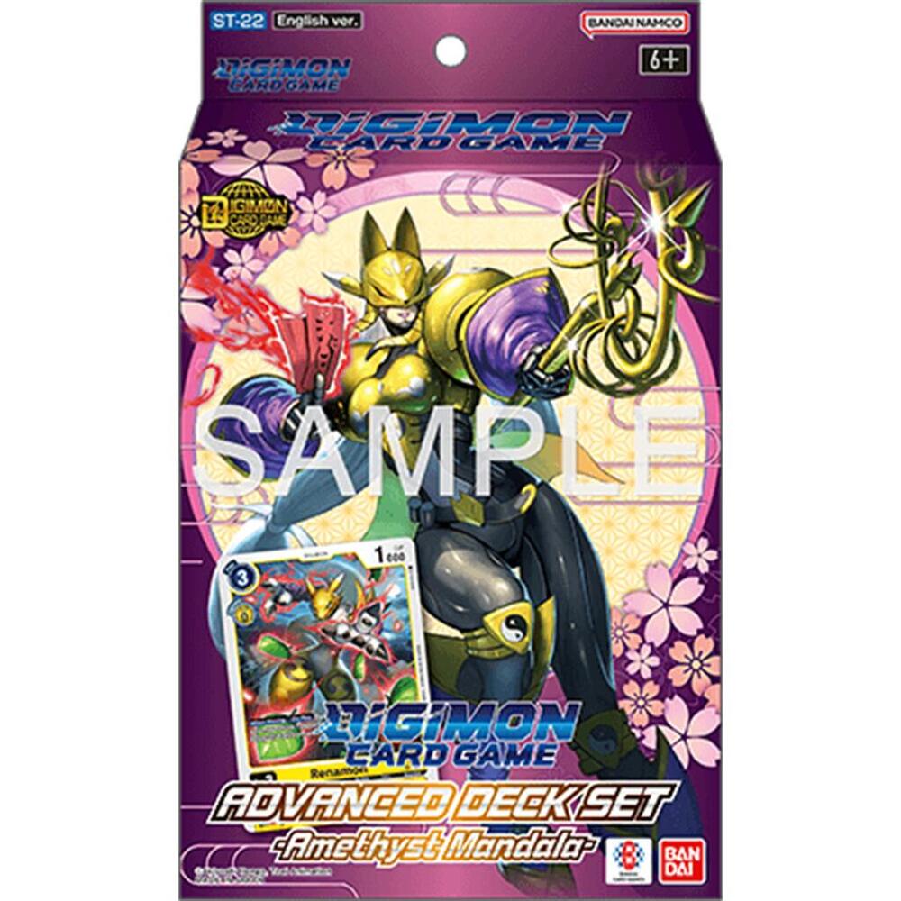 Digimon Card Game: ST-22 Advanced Deck Set Amethyst Mandala