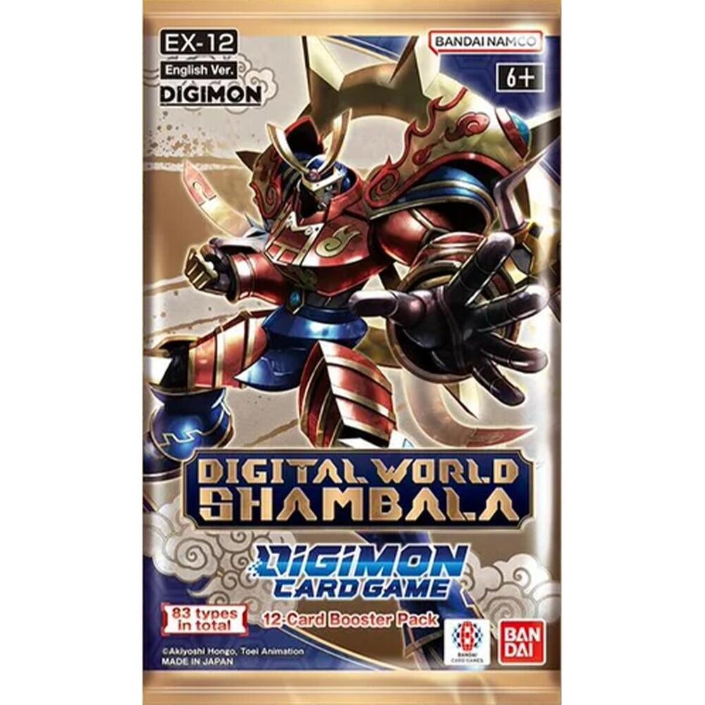 Digimon Card Game: EX-12 Extra Booster Digital World Shambala Pack