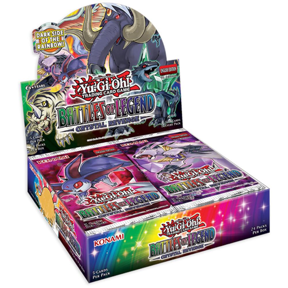 Yu-Gi-Oh! TCG: Battles of Legend: Crystal Revenge Booster Box
