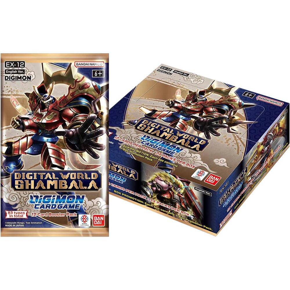 Digimon Card Game: EX-12 Extra Booster Digital World Shambala