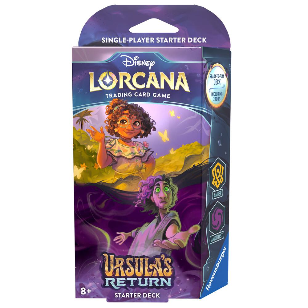 Disney Lorcana: Ursula's Return Starter Deck – Amber & Amethyst