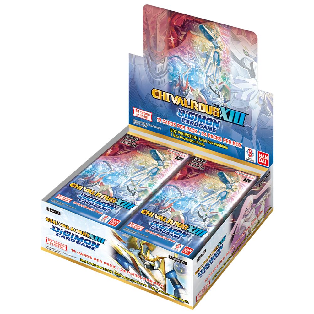 Digimon Card Game: EX-13 Extra Booster Chivalrous XIII
