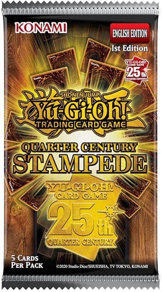 Yu-Gi-Oh! TCG: Quarter Century Stampede Booster Pack