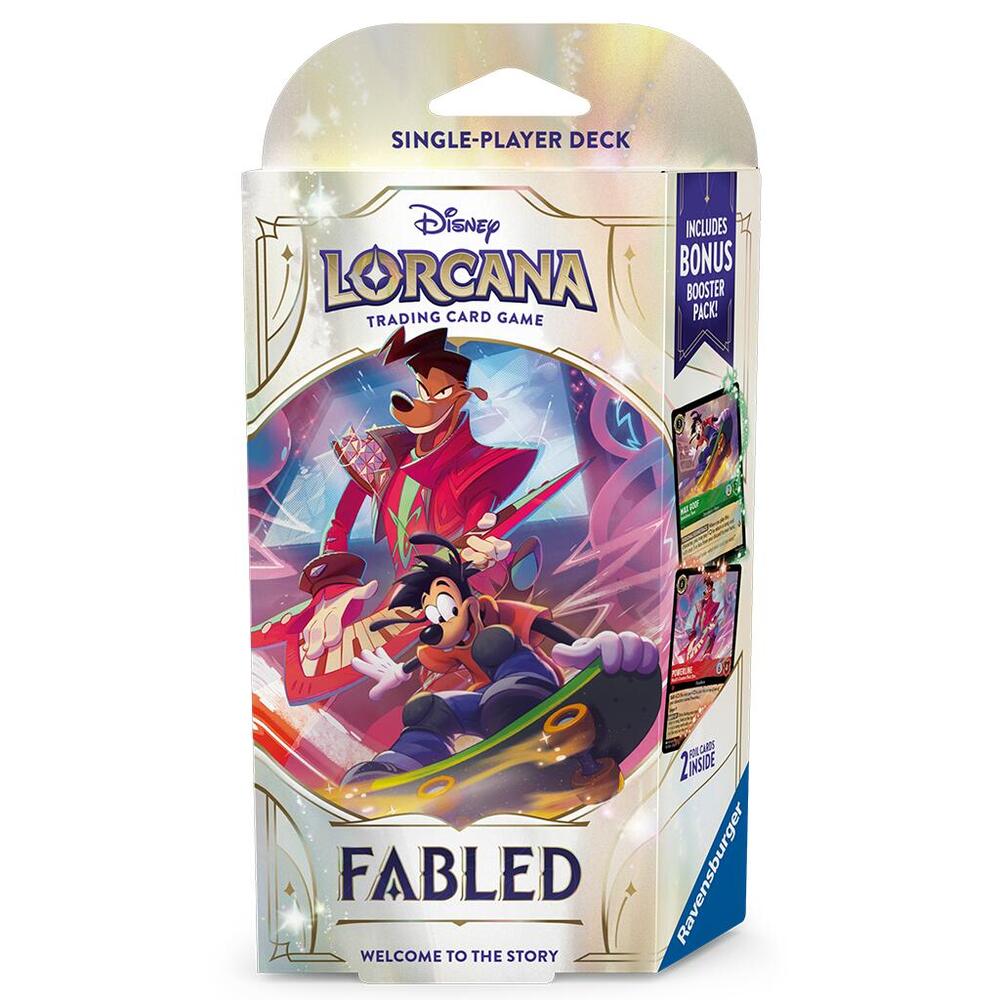 Disney Lorcana: Fabled Single-Player Deck – Emerald & Ruby