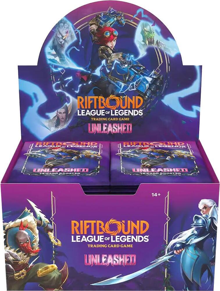 Riftbound: Unleashed Booster Display