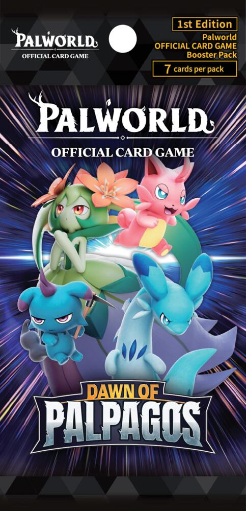 Palworld OFFICIAL CARD GAME: BP01 Dawn of Palpagos Booster Pack