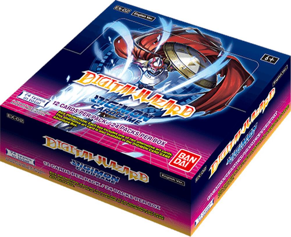 Digimon Card Game: EX-02 Theme Booster Digital Hazard
