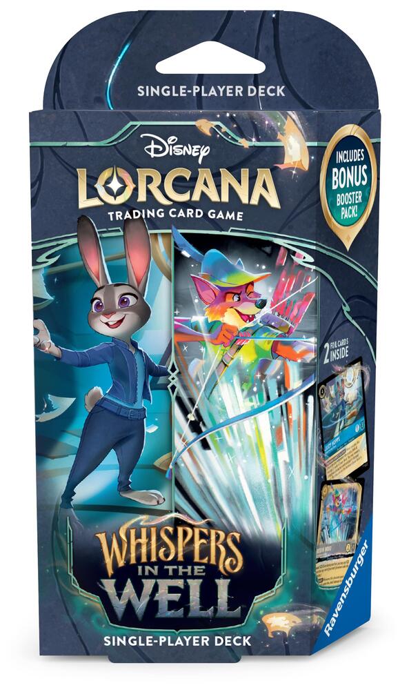 Disney Lorcana: Whispers in the Well Single-Player Deck – Sapphire & Steel
