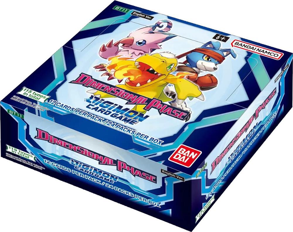 Digimon Card Game: BT-11 Dimensional Phase Booster Box