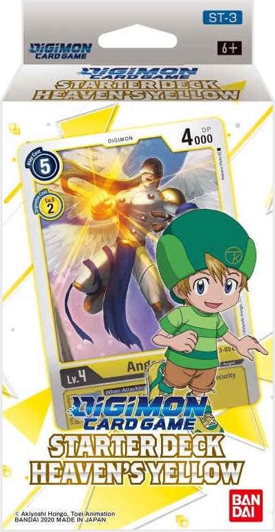 Digimon Card Game: ST-03 Starter Deck Heaven's Yellow