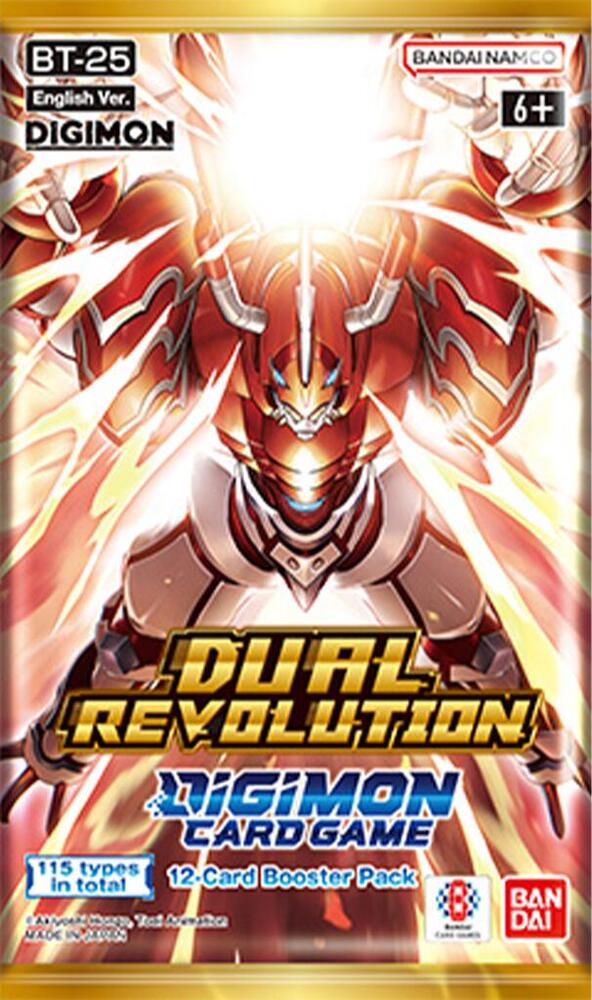 Digimon Card Game: BT-25 Dual Revolution Booster Pack