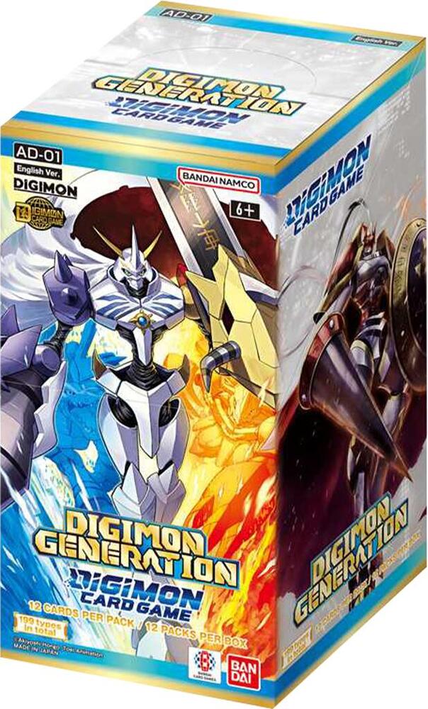 Digimon Card Game: AD-01 Advanced Booster Digimon Generation