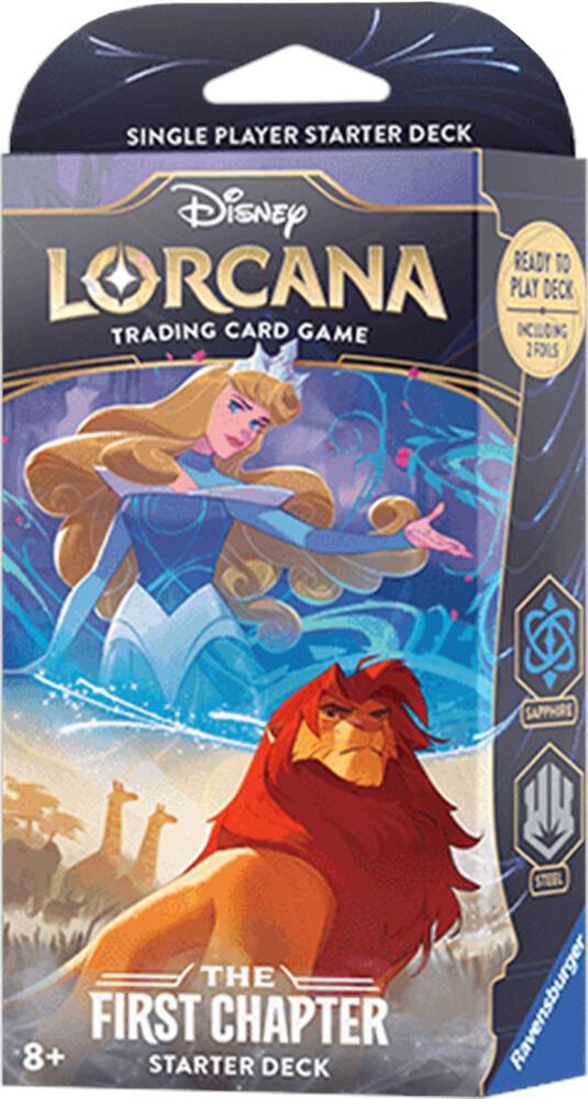 Disney Lorcana: The First Chapter Starter Deck – Sapphire & Steel