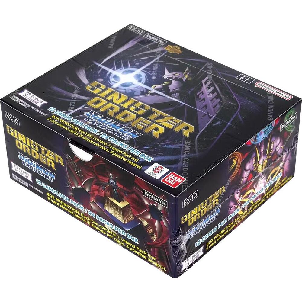 Digimon Card Game: EX-10 Extra Booster Sinister Order
