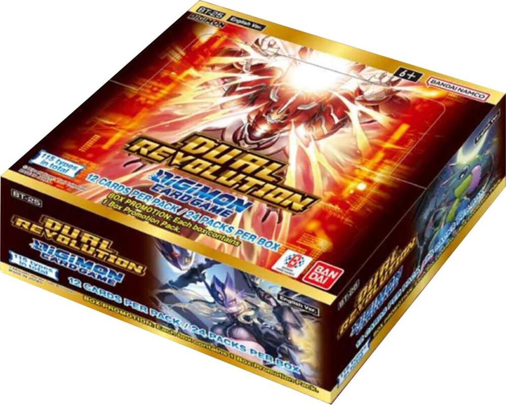 Digimon Card Game: BT-25 Dual Revolution Booster Box