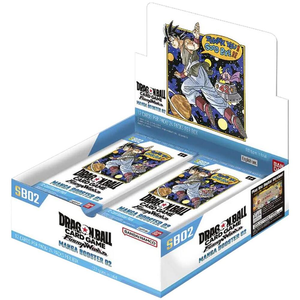 Dragon Ball Fusion World: SB02 Manga Booster 02 Box