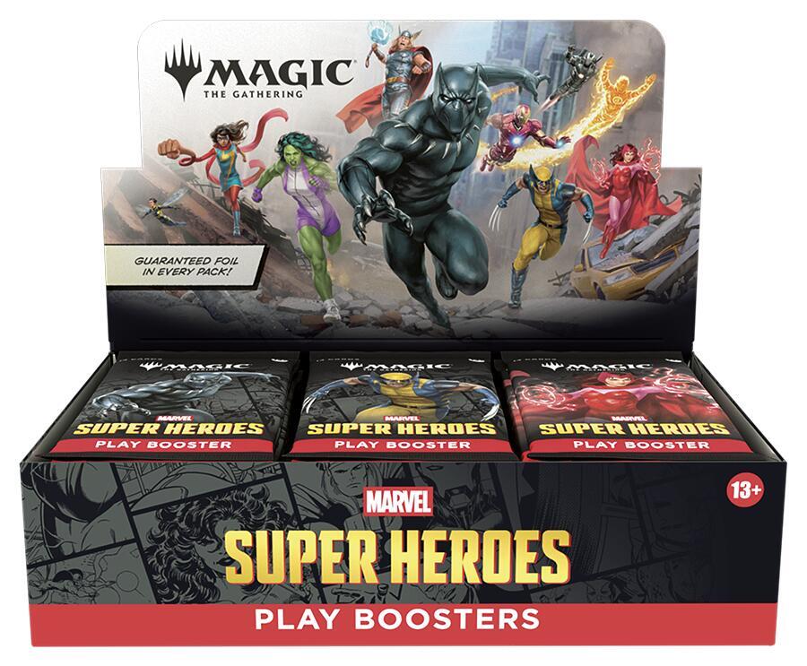 Magic: The Gathering – Marvel Super Heroes Play Booster Box